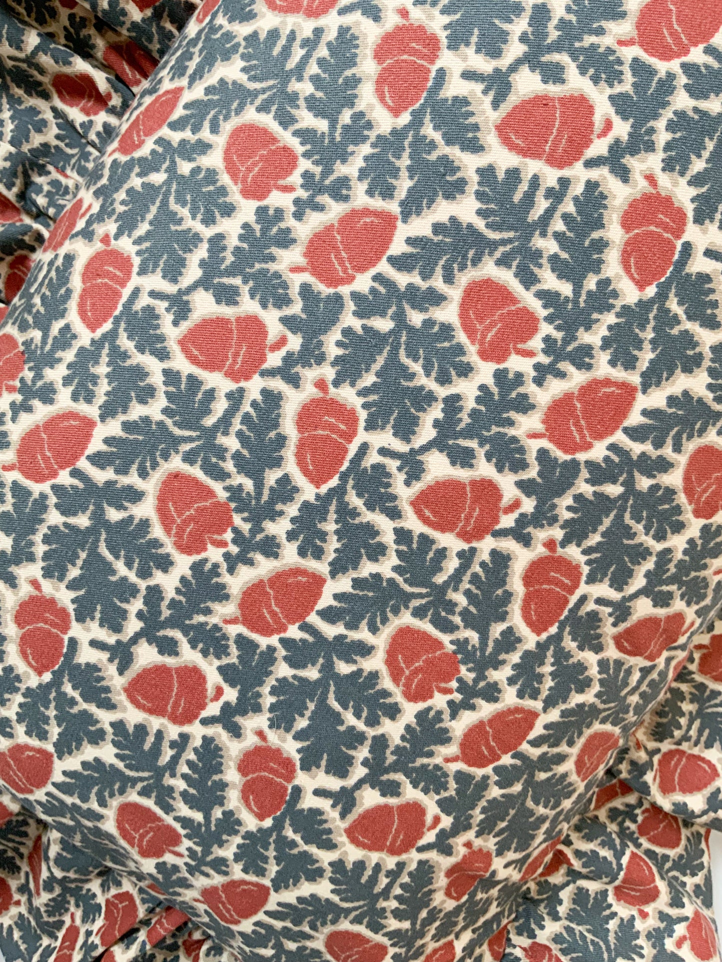 Large Lumbar Cover 12”x 28” with Extra Wide 3” Ruffle