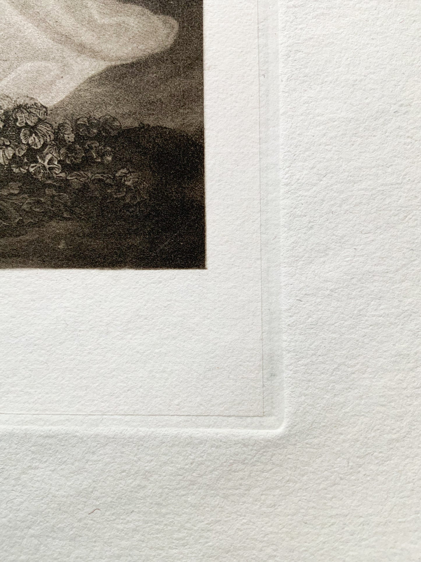 Antique Mezzotint “MRS. CURTIS”