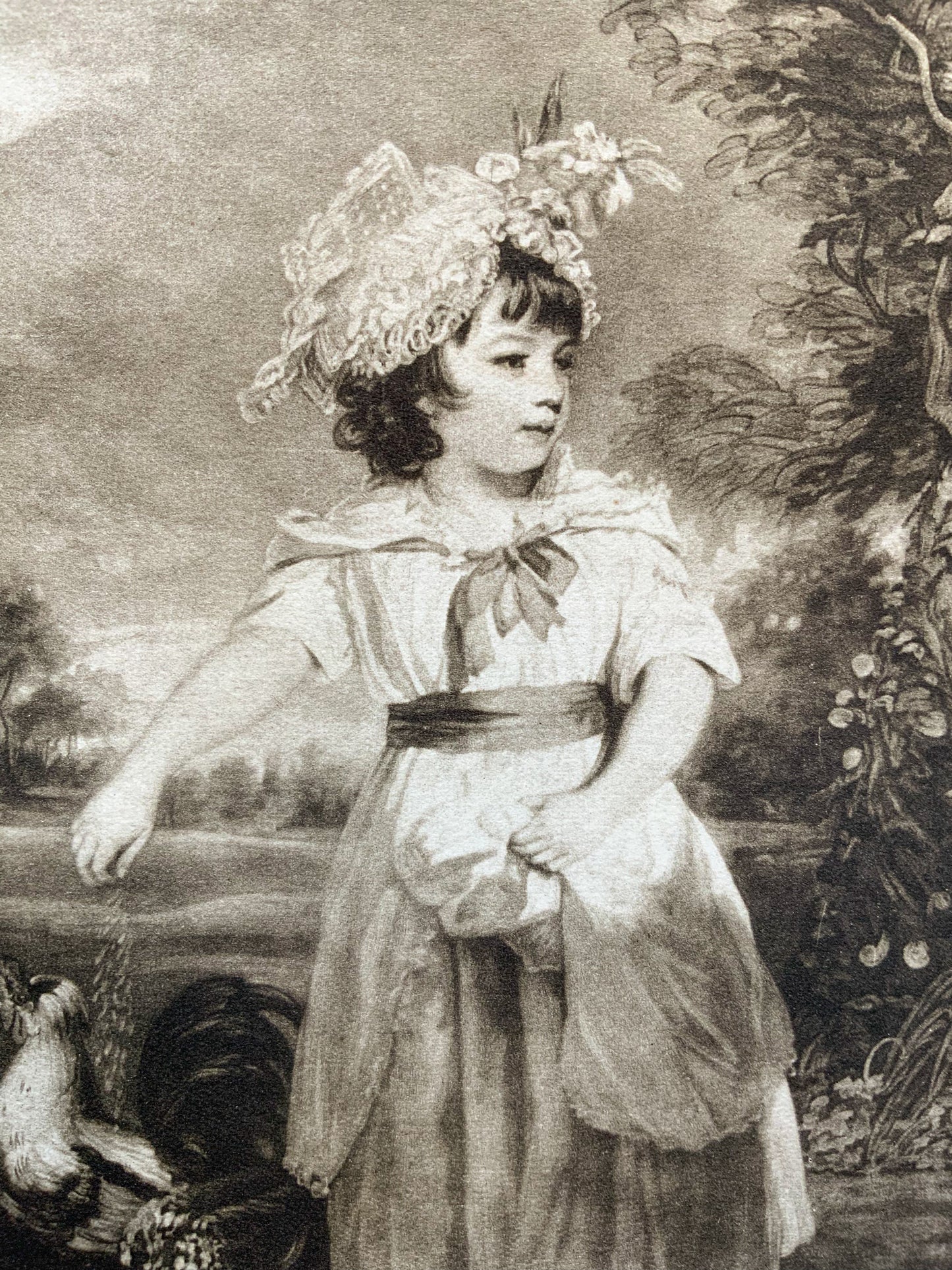 Antique Mezzotint “LADY CATHERINE PELHAM CLINTON”