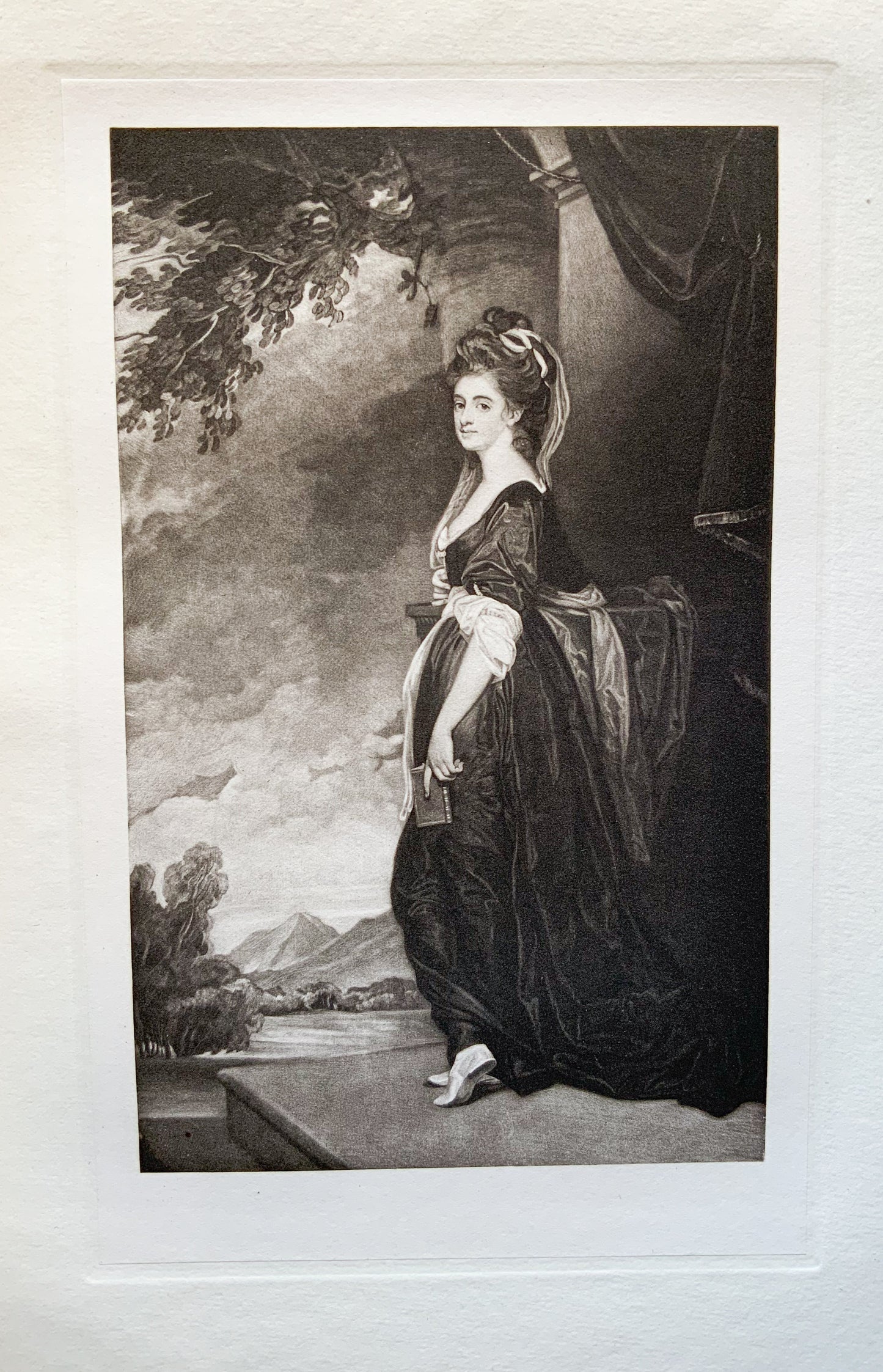 Antique Mezzotint “LADY ISABELLA HAMILTON”