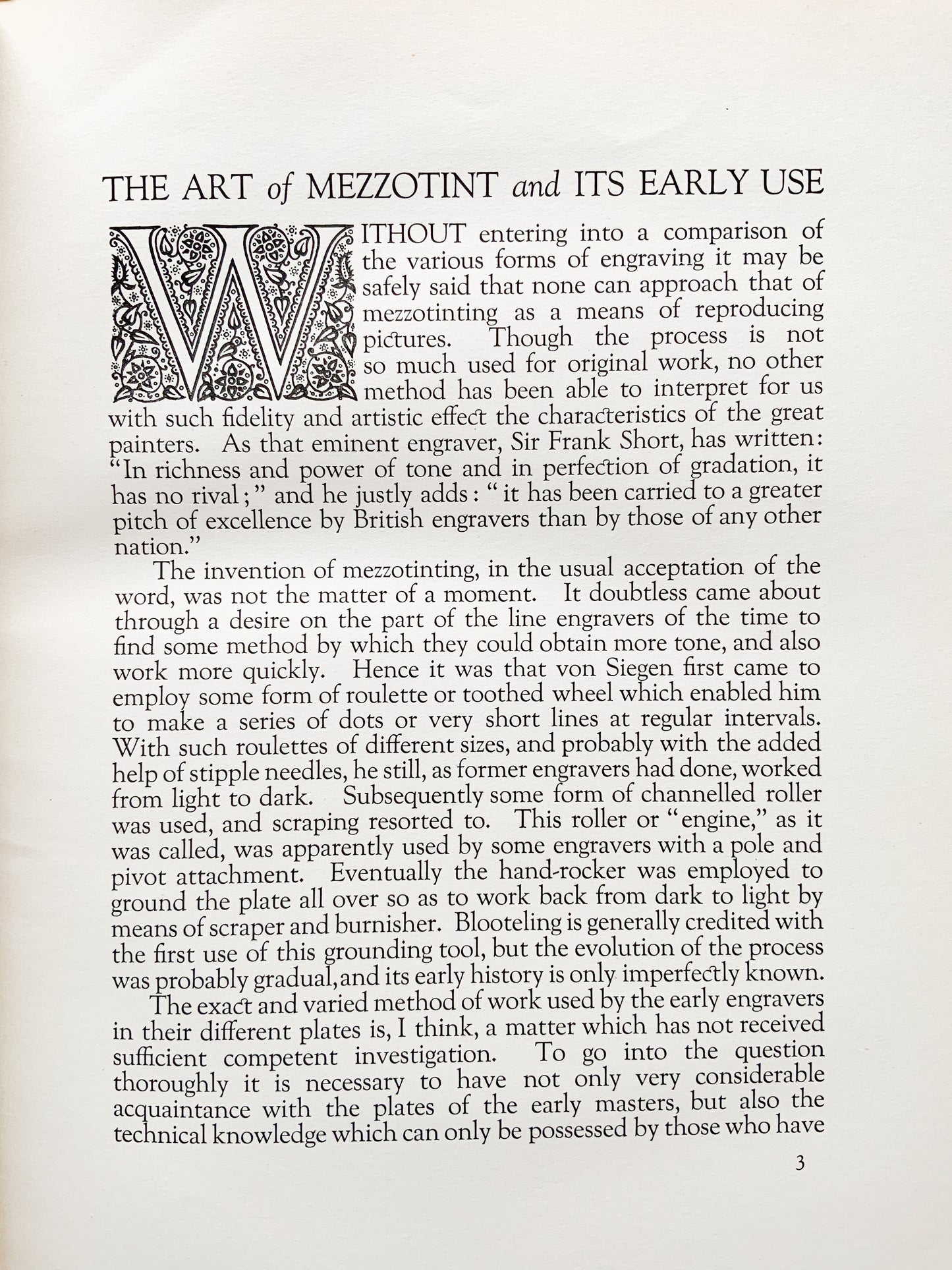 Antique Mezzotint “JAMES GREGORY, M.D”