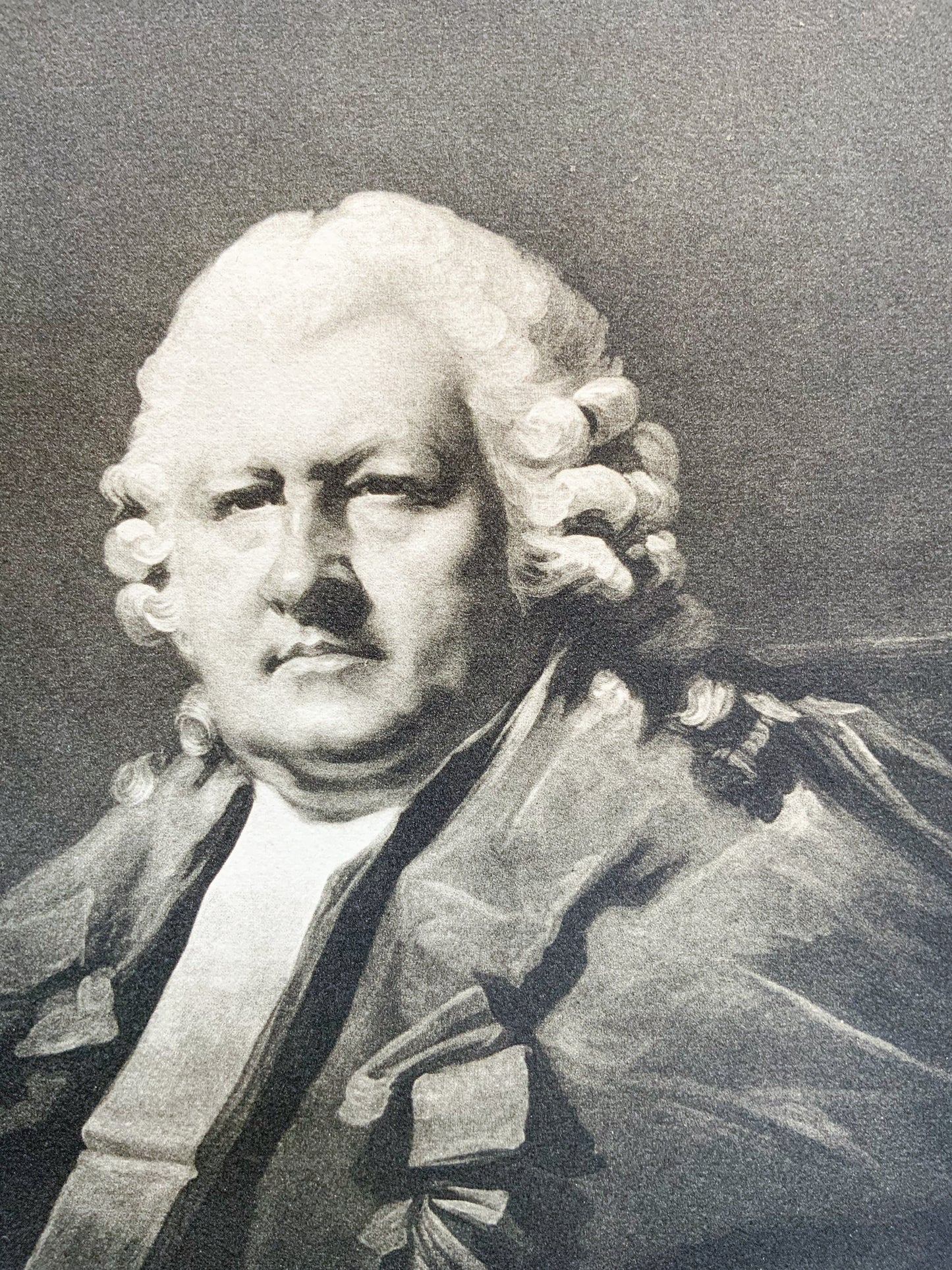 Antique Mezzotint “LORD NEWTON”