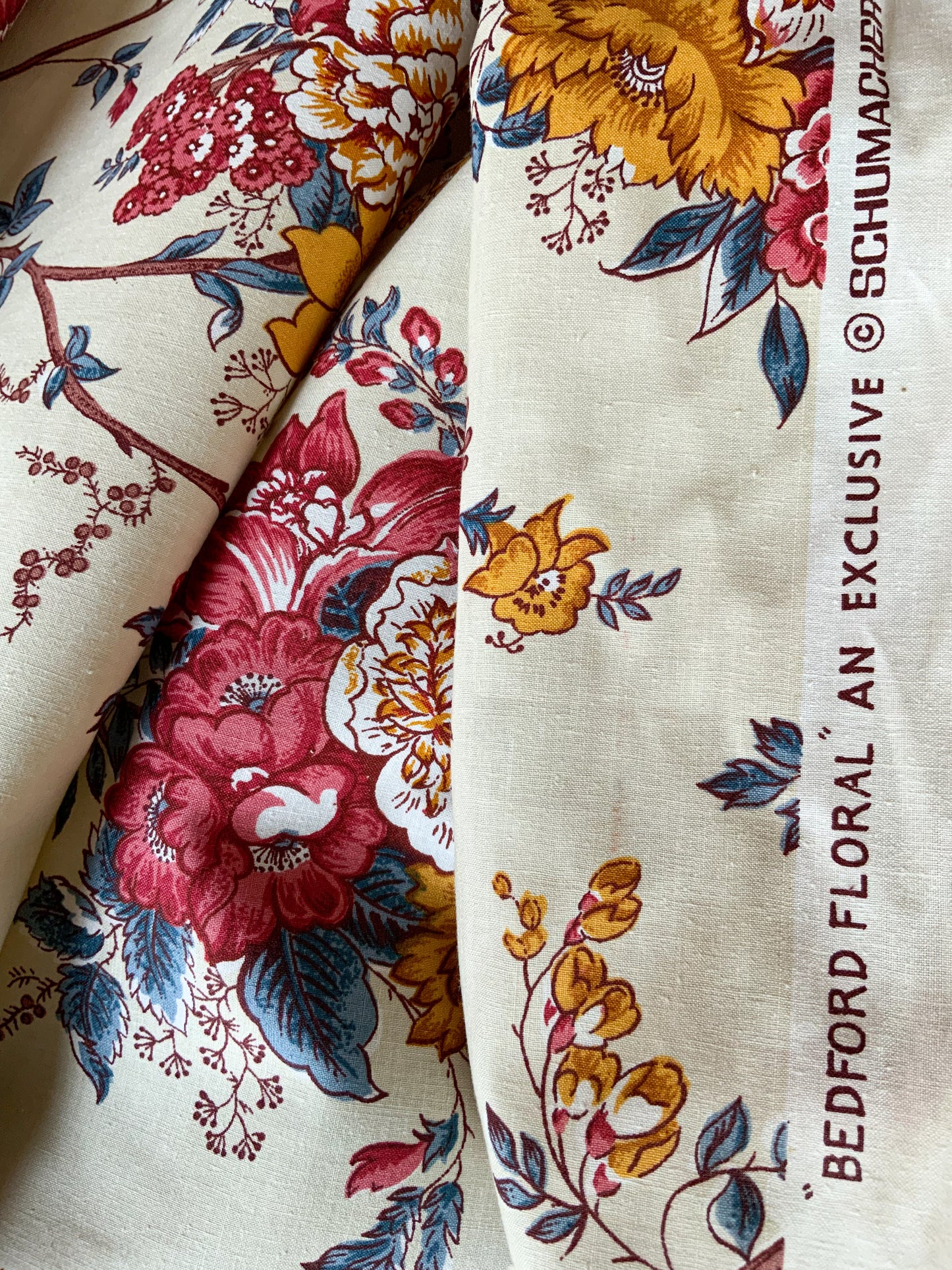 Schumacher Archived Handprint “ BEDFORD FLORAL”