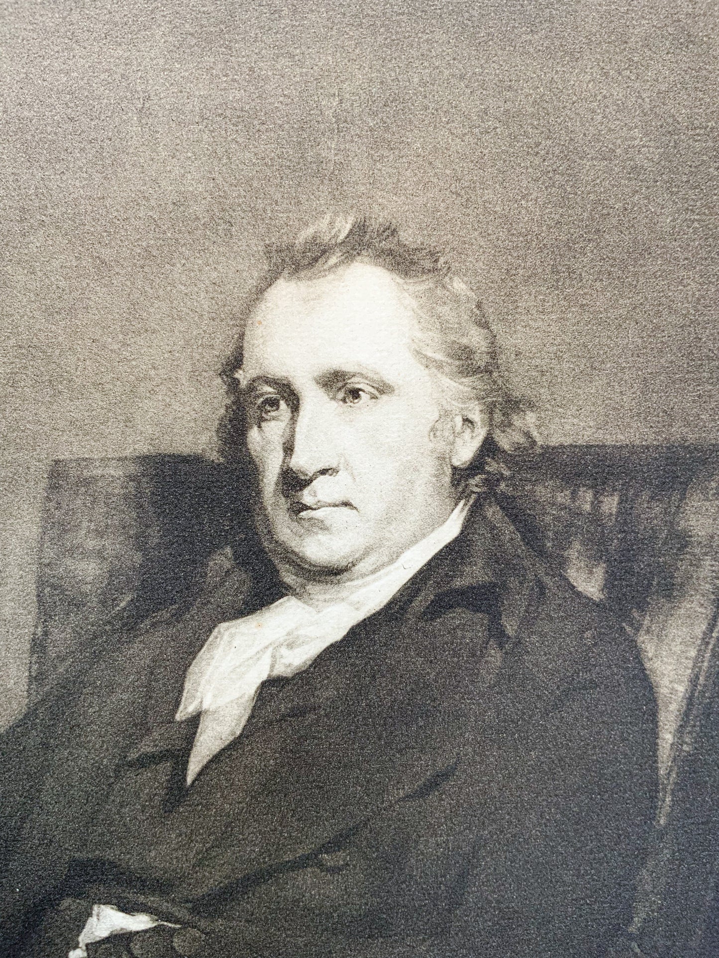 Antique Mezzotint “JAMES GREGORY, M.D”