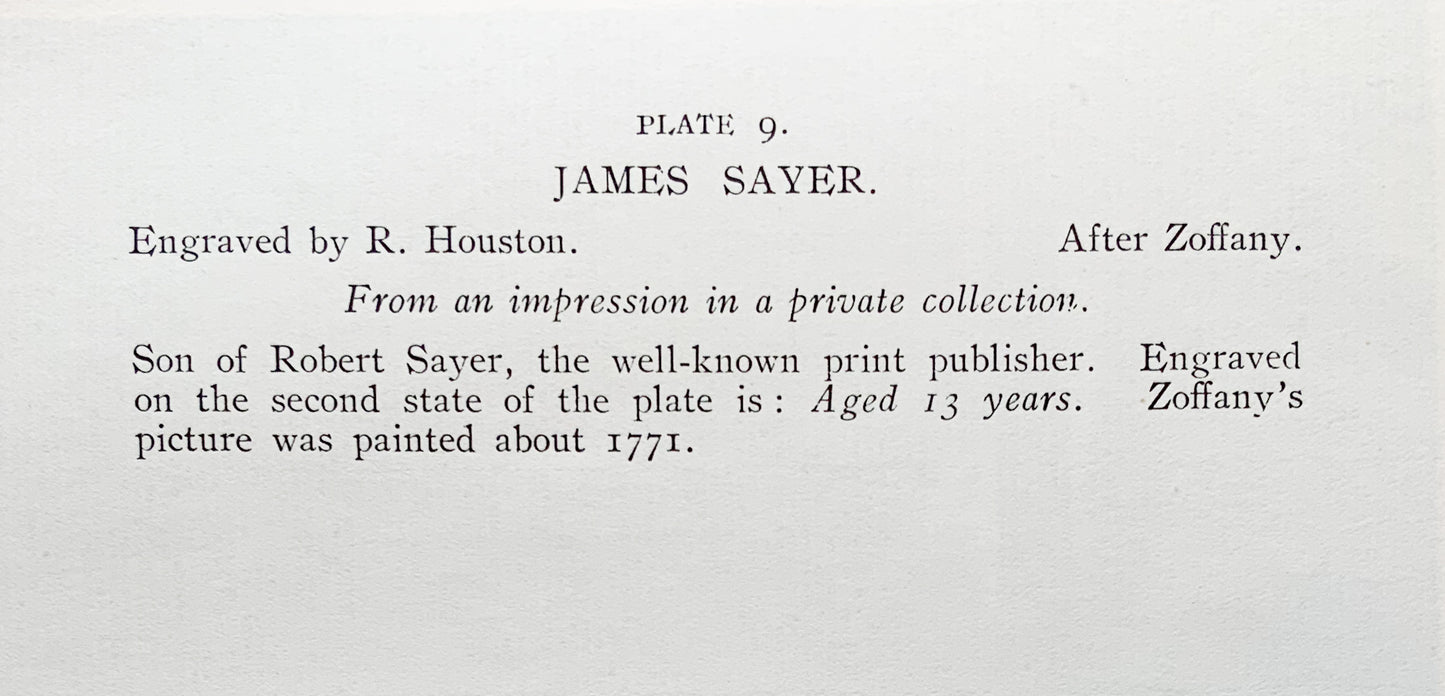 Antique Mezzotint “JAMES SAUER”