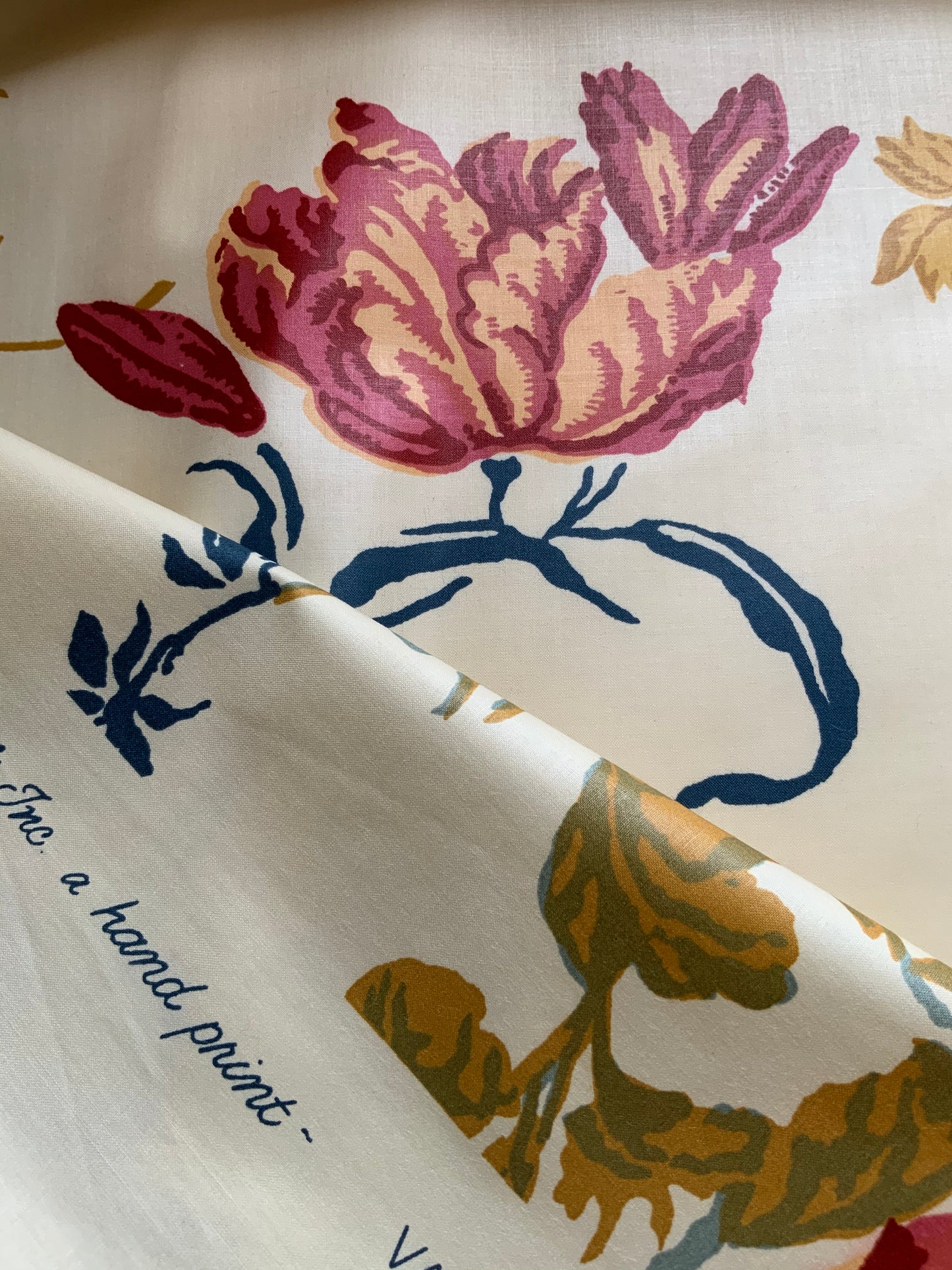 Brunschwig & Fils Vintage Handprint Chintz