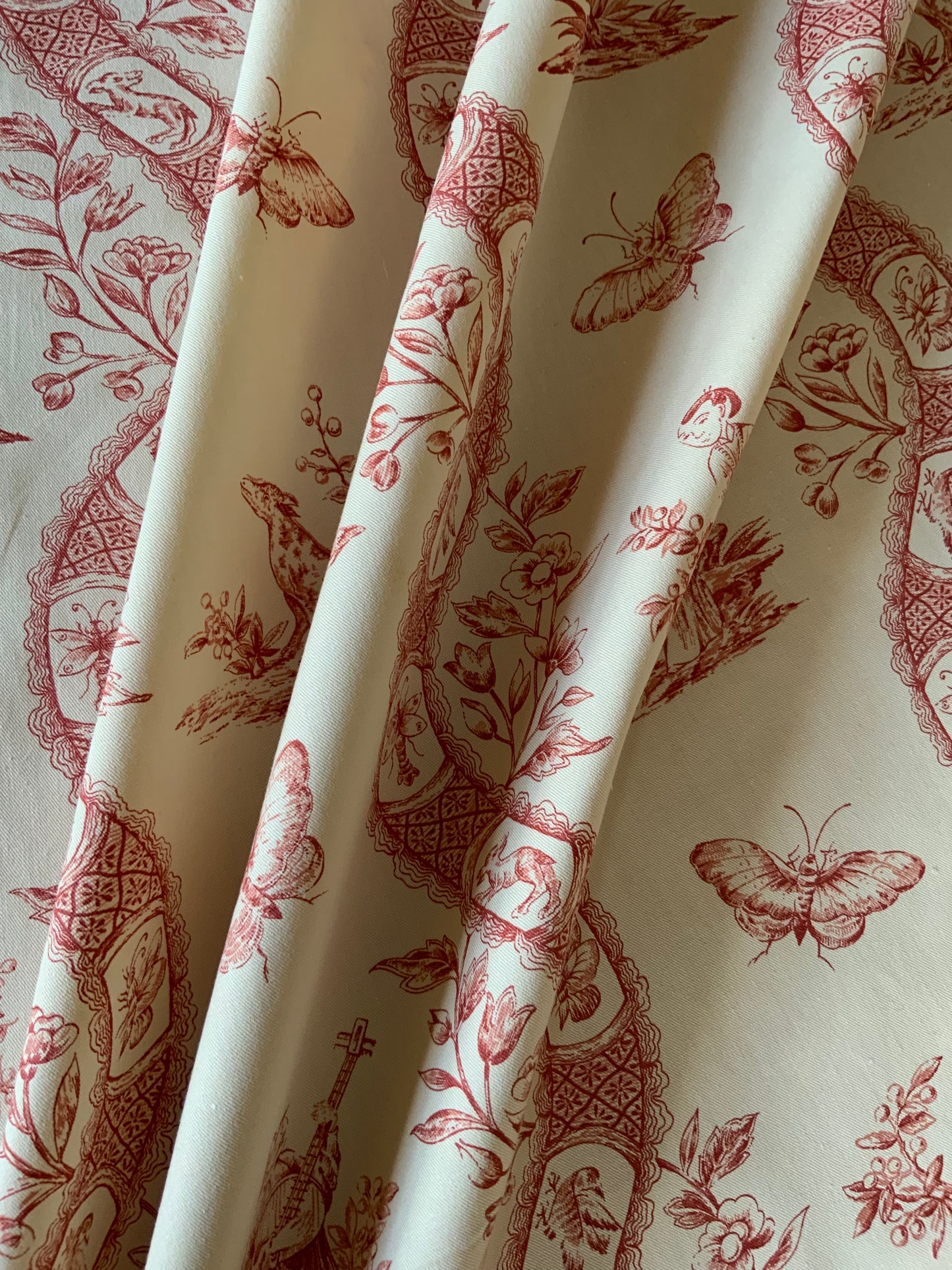 Vintage Chinoiserie Document Print