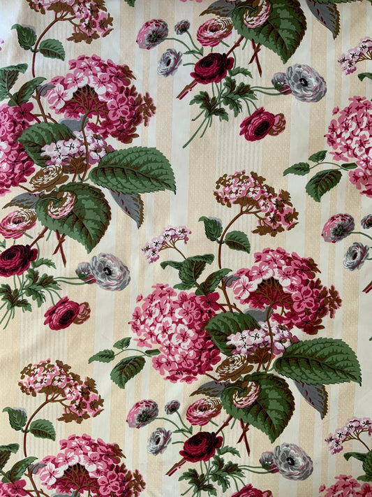 Colefax & Fowler Hydrangea Vintage Chintz