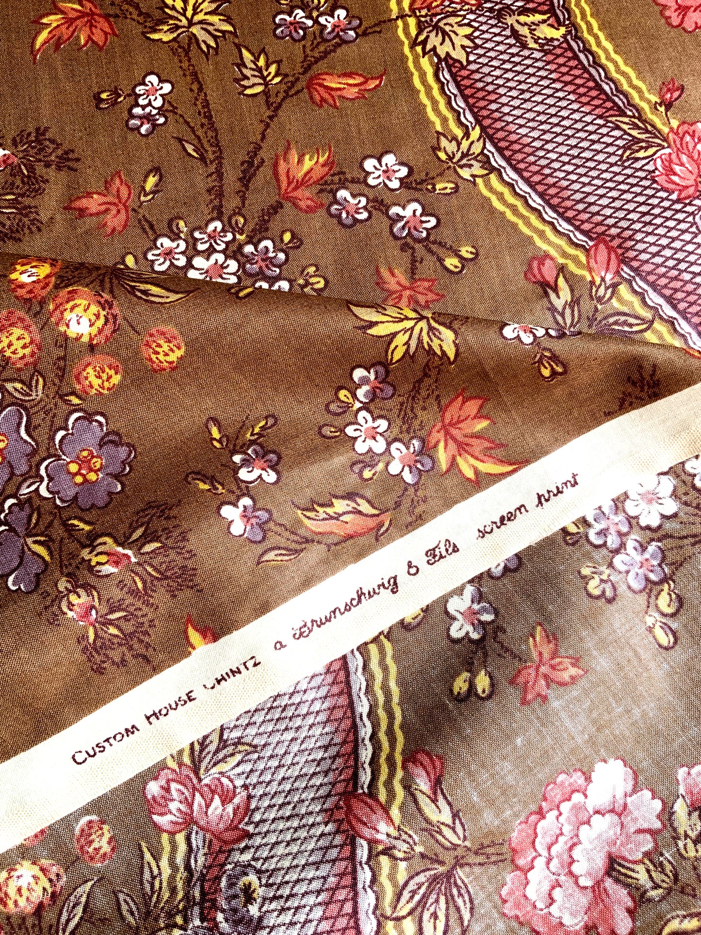 Brunschwig & Fils Vintage Chintz Handprint