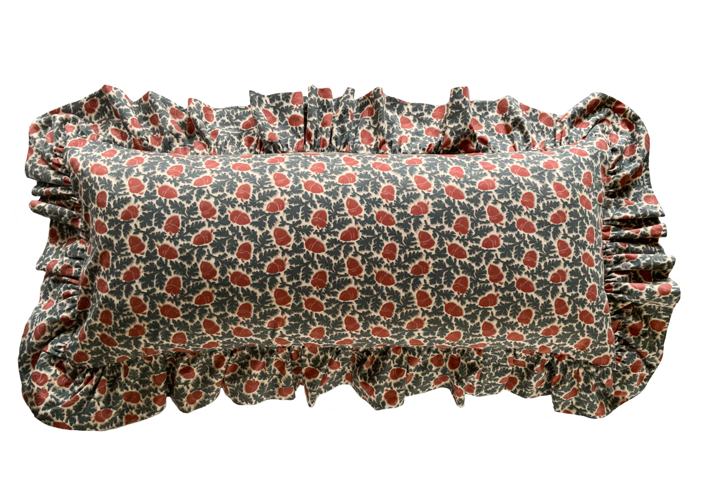Large Lumbar 12”x 28” with Extra Wide Ruffle
