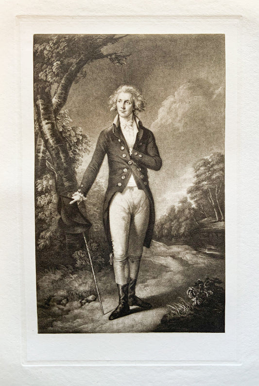 Antique Mezzotint “HENRY BEAUFOY”