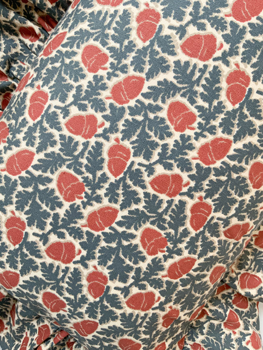 Large Lumbar Cover 12”x 28” with Extra Wide 3” Ruffle