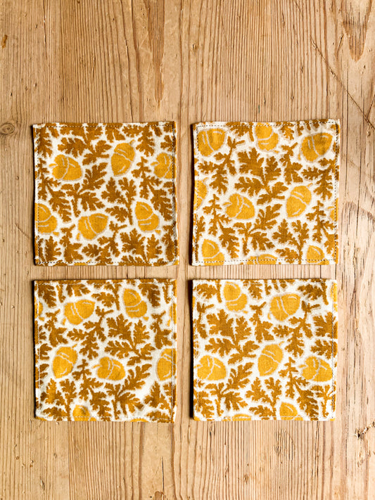 Coasters yellow