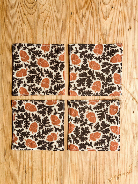 Coasters brown