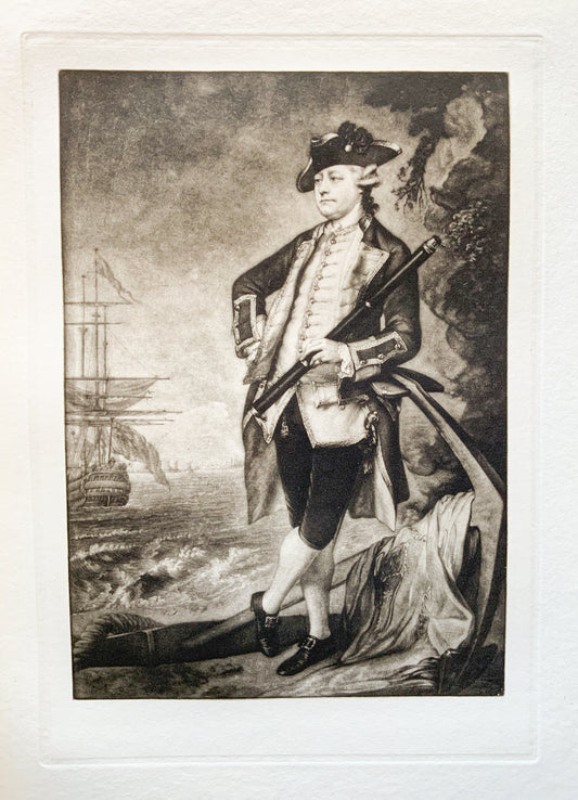 Antique Mezzotint “AUGUSTUS HERVEY”