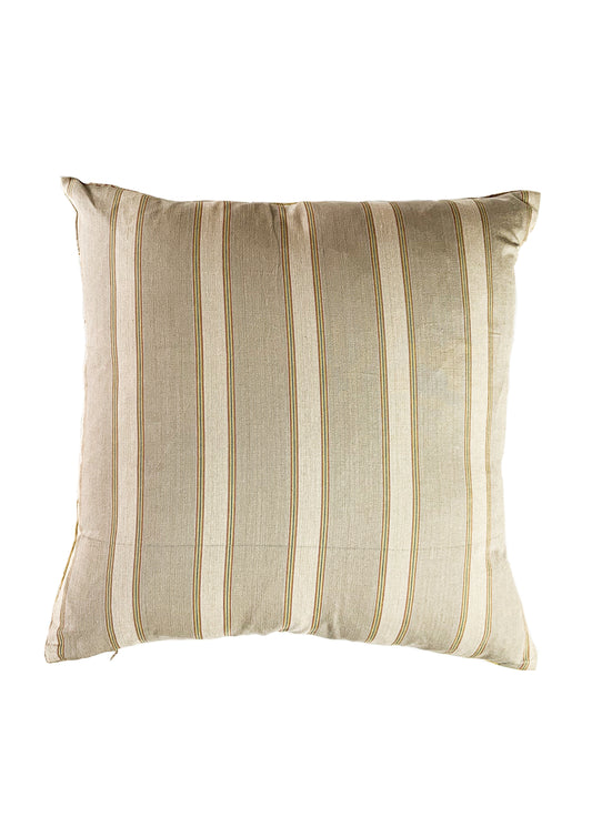 18th Century French Rustic Weave Linen Cushion