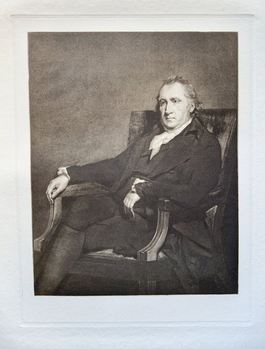 Antique Mezzotint “JAMES GREGORY, M.D”