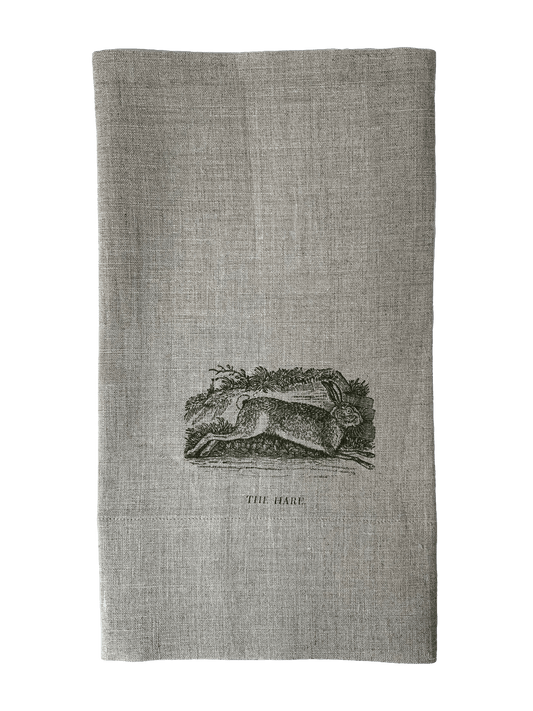 Small Fine Linen Guest Towel