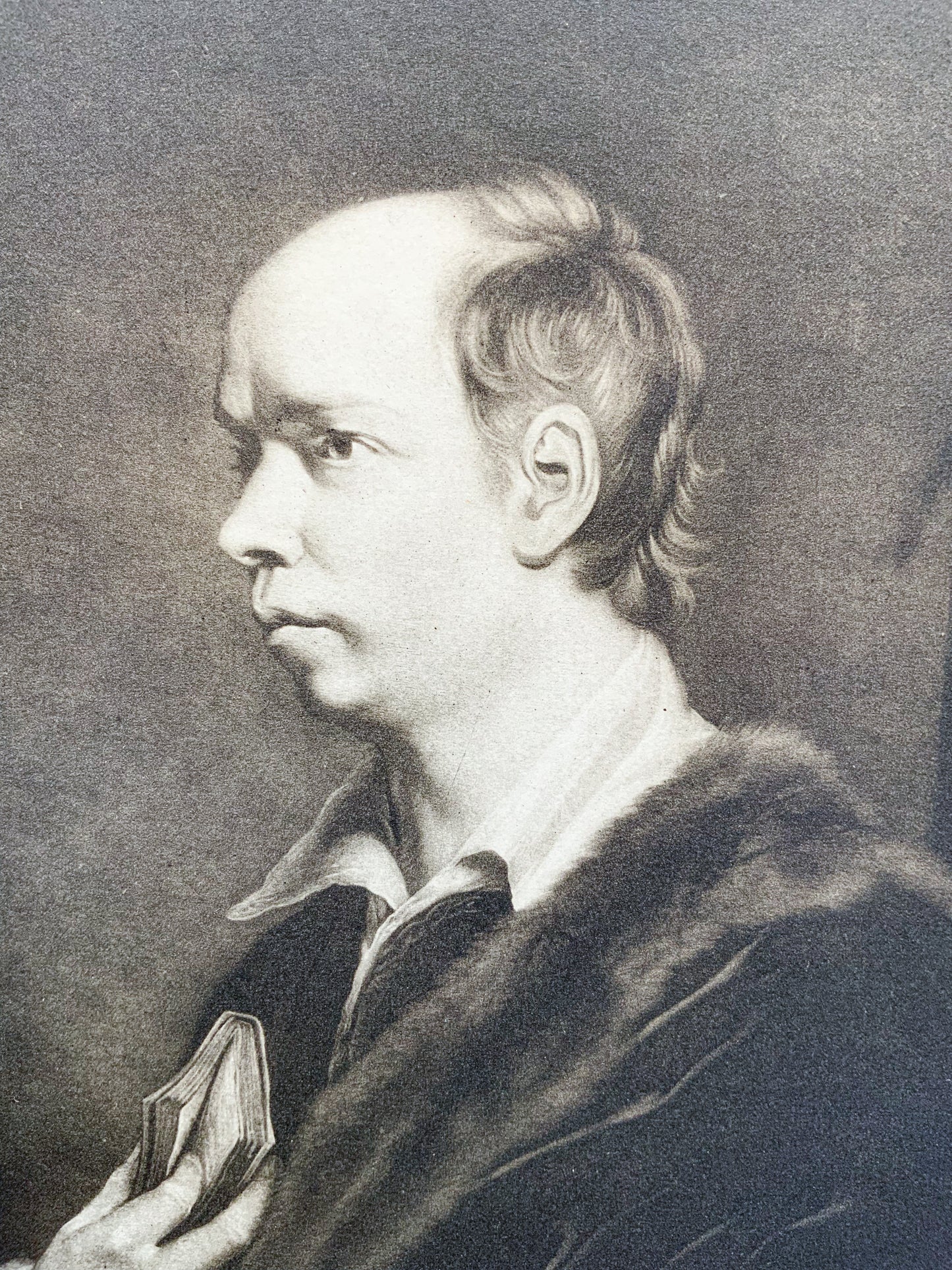 Antique Mezzotint “OLIVER GOLDSMITH”