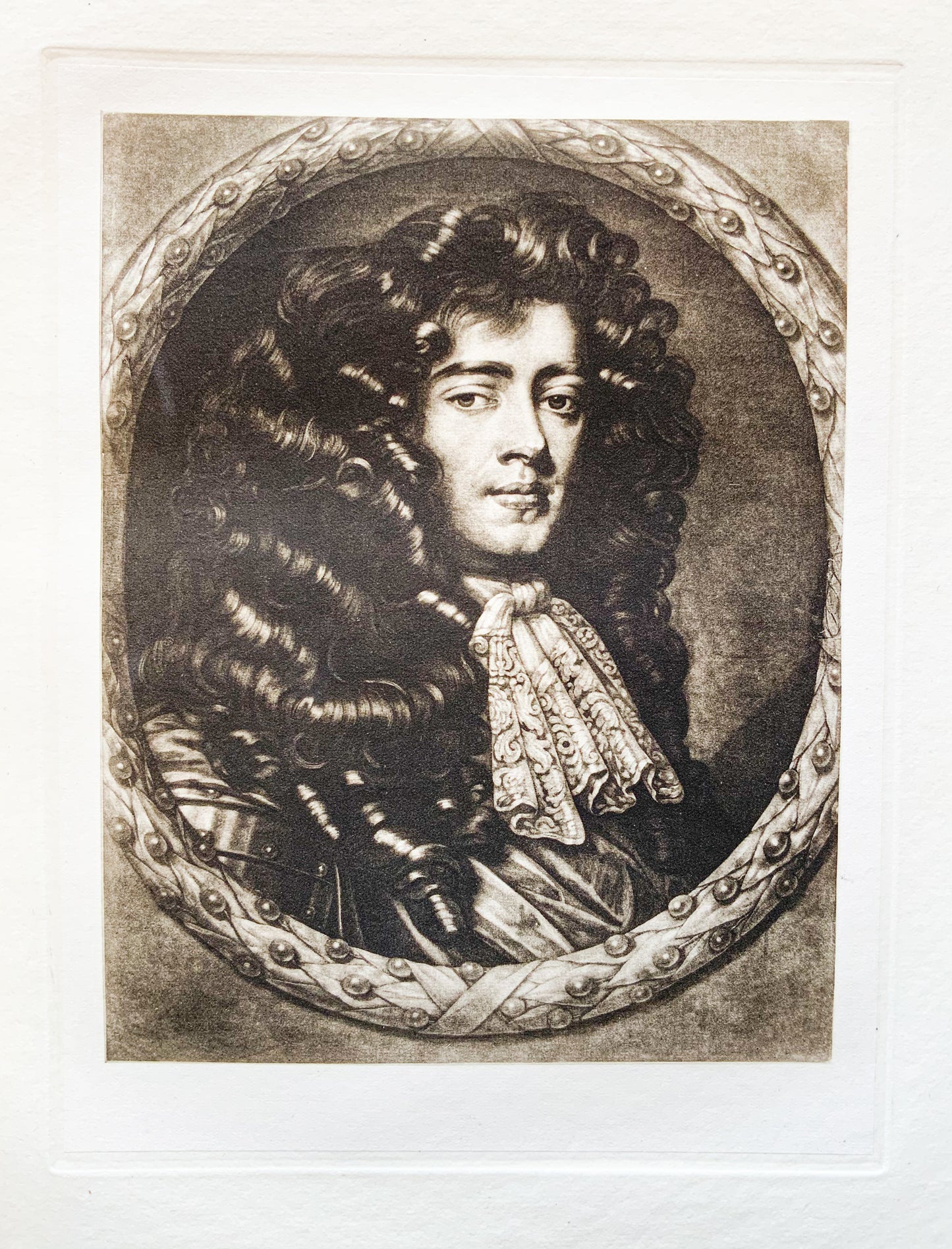 Antique Mezzotint  “JAMES, DUKE OF MONMOUTH”