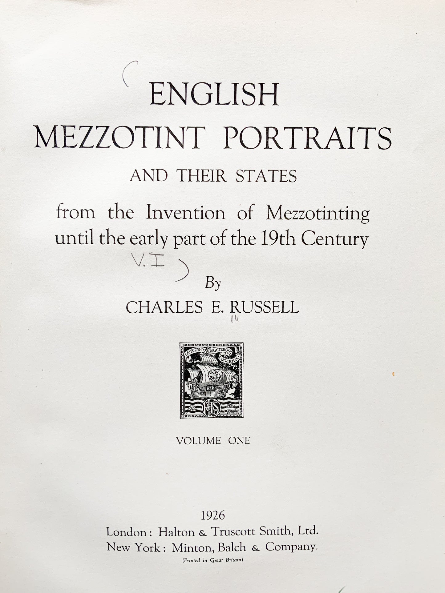Antique Mezzotint “OLIVER GOLDSMITH”