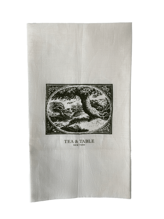 Small Fine Linen Guest Towel