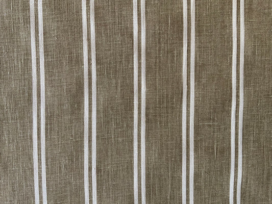 Farmhouse Style 100% Linen Print in Harvest