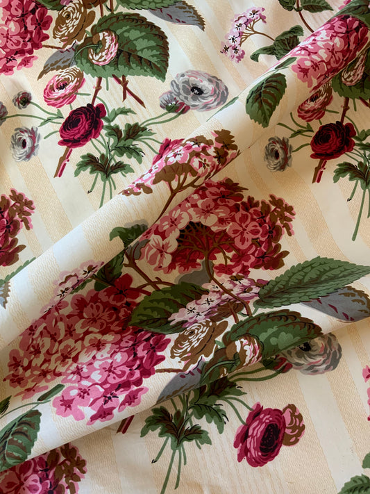 Colefax & Fowler Hydrangea Vintage Chintz