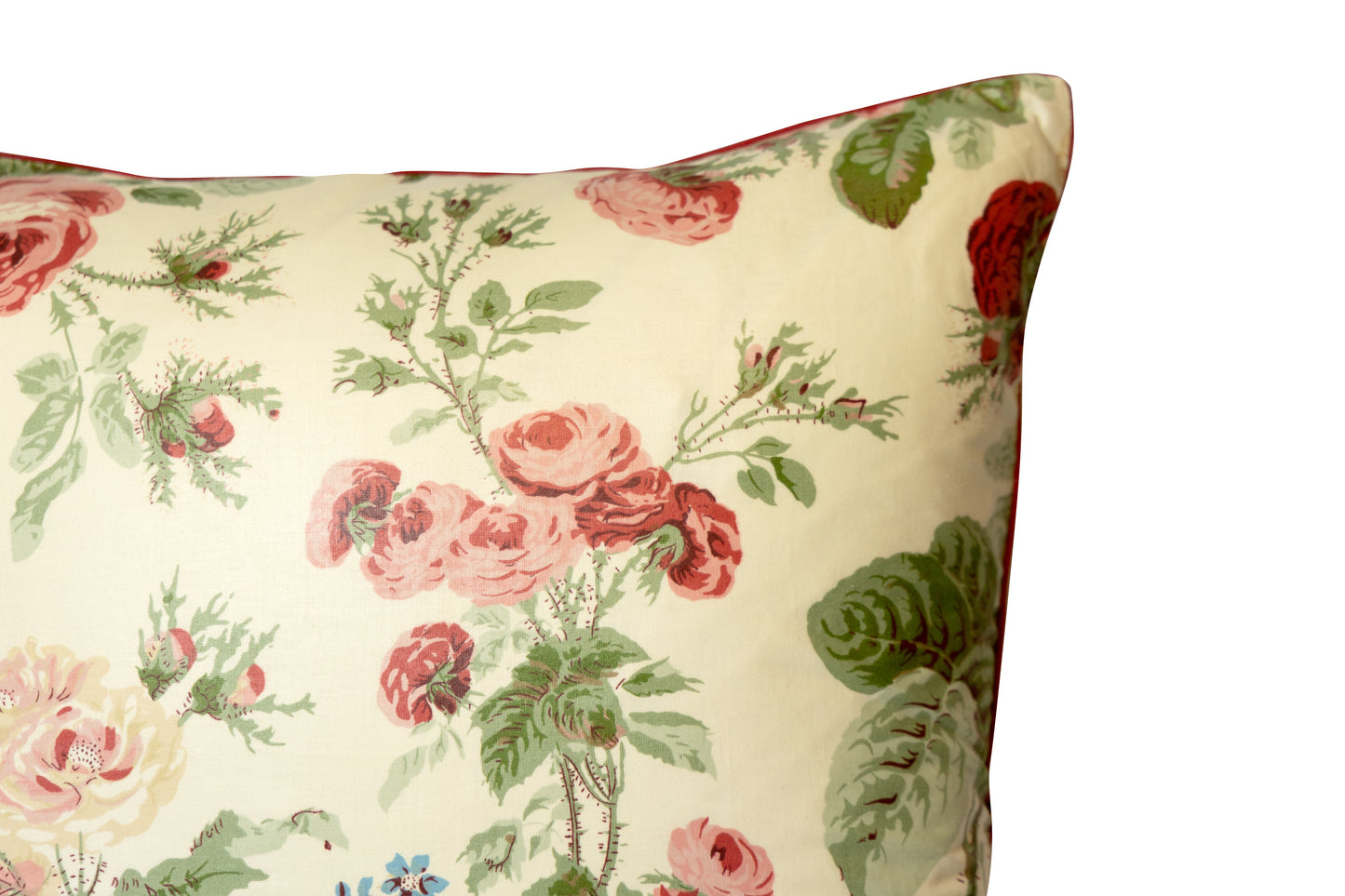 Colefax & Fowler Bailey Rose Vintage Chintz Pillow